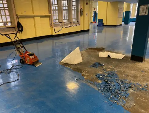 Demolition before