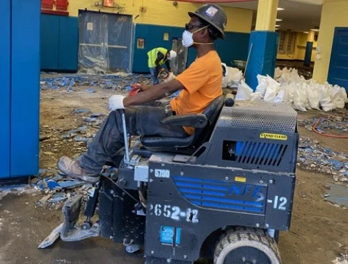 Demolition services for interiors, selective removal, and site cleanup